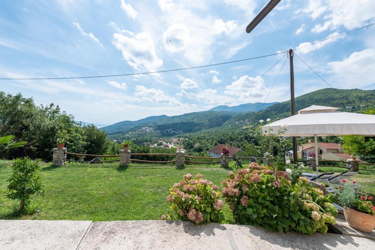 Sea View Apartment With Garden Near Opatija Veprinac Extérieur photo